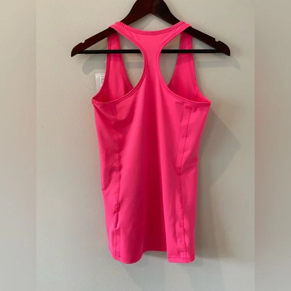 Puma Women's Essential Layer Tank Top Athletic Knockout Pink Sports Medium NWT - Picture 3 of 4